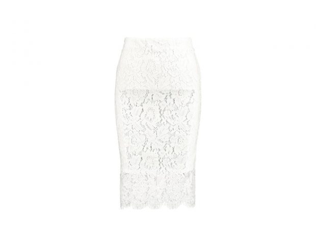 Pencil skirt di pizzo