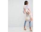 Cappotto in pelliccia patchwork
