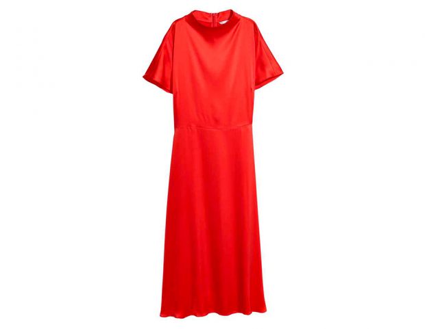 Midi dress di seta