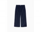 Pantaloni wide leg blu navy