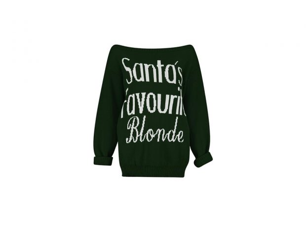 Maglia over con scritta a tema