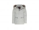 Parka con cappuccio di pelo
