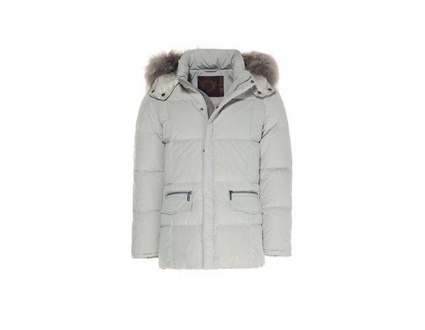 Parka con cappuccio di pelo