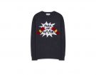 Pullover con scritta natalizia