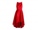 Abito rosso in satin