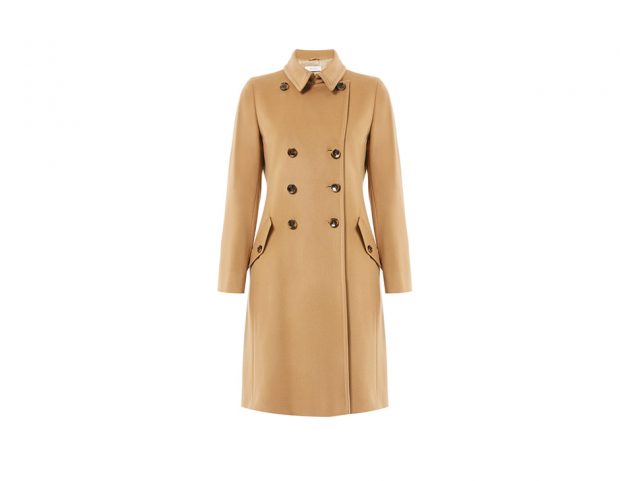 Cappotto cammello in lana e cashmere