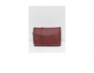 Tracolla in pelle burgundy