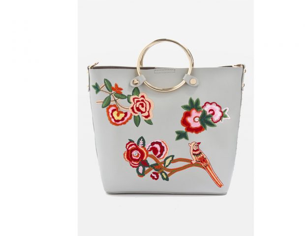 Tote bag a fiori