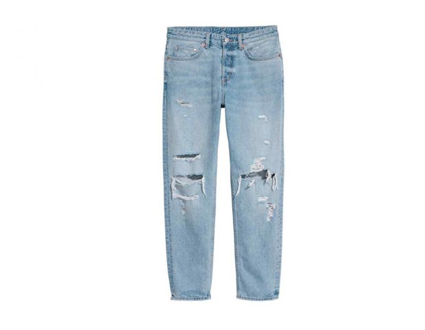 Jeans boyfriend con strappi
