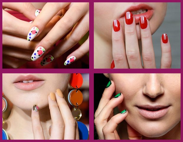 Sfoglia la gallery per scoprire tutte le tendenze per la nail art della Primavera Estate 2018! (Collage di Francesca Merlo)