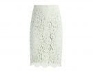 Pencil skirt in pizzo floreale