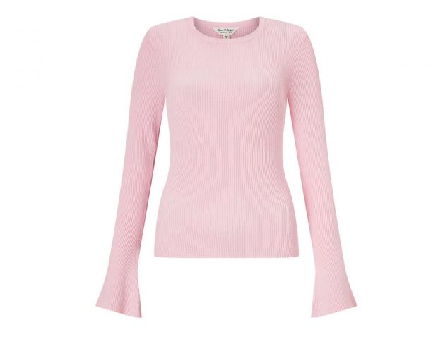 Pull in maglia a coste