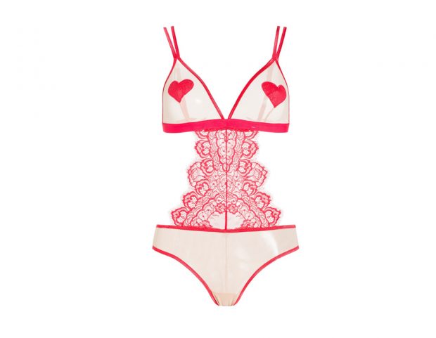 Body cut-out con cuori