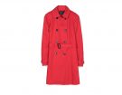 Trench corto collo a revers