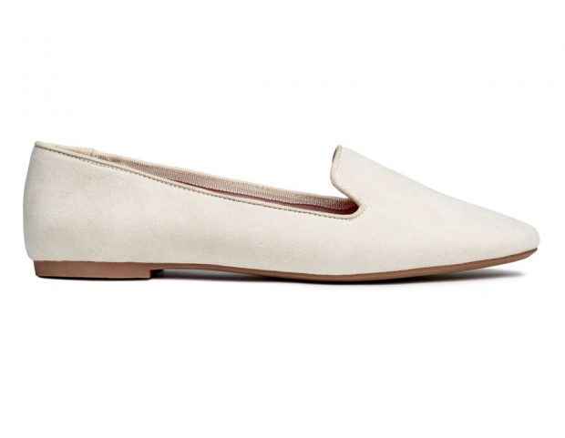 Loafer in pelle chiara