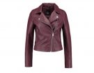 In pelle burgundy