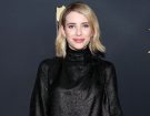 Emma Roberts porta il caschetto texturizzato con riga laterale.  (Photo credit: Getty Images)