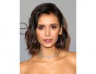 Nina Dobrev e il suo caschetto romantico.  (Photo credit: Getty Images)