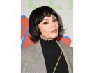 Il caschetto corto con frangia rétro di Vanessa Hudgens.  (Photo credit: Getty Images)