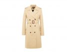 Trench beige a doppiopetto