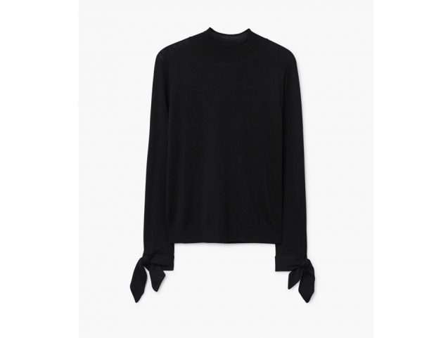 Pullover con fiocchi
