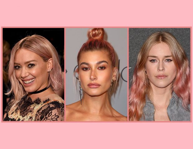 Tutti i capelli colorati delle star nelle sfumature arcobaleno! Sfoglia la gallery e lasciati ispirare dai look più cool! (Photo credit: Getty Images, collage di Francesca Merlo)