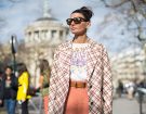 Giovanna Battaglia ama sfoggiare il messy bun. Photo credit: Mondadori Photo