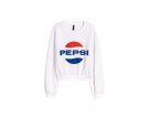 Felpa con scritta Pepsi