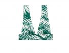 Top scollato stampa tropical
