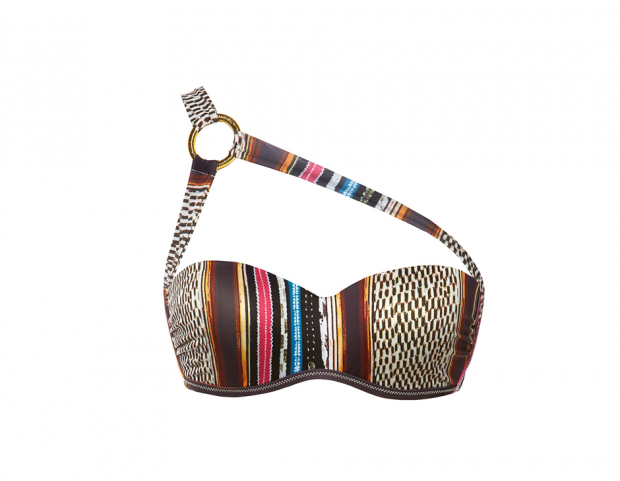 Fascia imbottita multicolor
