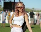 Capelli rosa pastello sfumati su base bionda. (Photo credit: Getty Images)