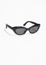 Rounded Cat Eye Sunglasses