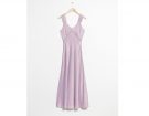 Maxi dress di raso