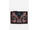 Parrot Embroidered Cross Body Bag