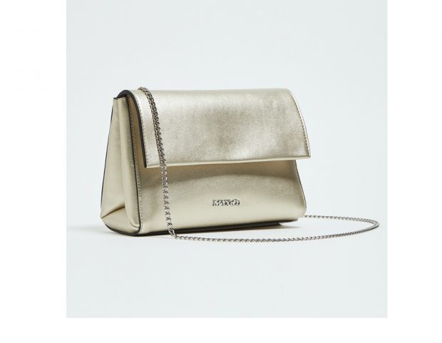 Maxi pochette metallizzata