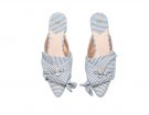 Sabot jacquard con applique