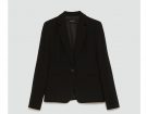 Blazer nero a un bottone