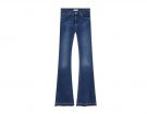 Jeans a zampa vita media