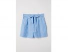 Shorts in misto lino