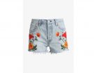 Shorts di jeans con ricami