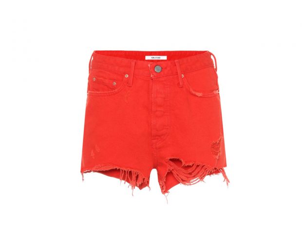 Shorts in denim rossi