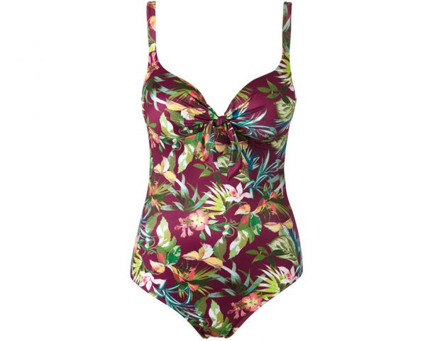 Costume intero a fiori