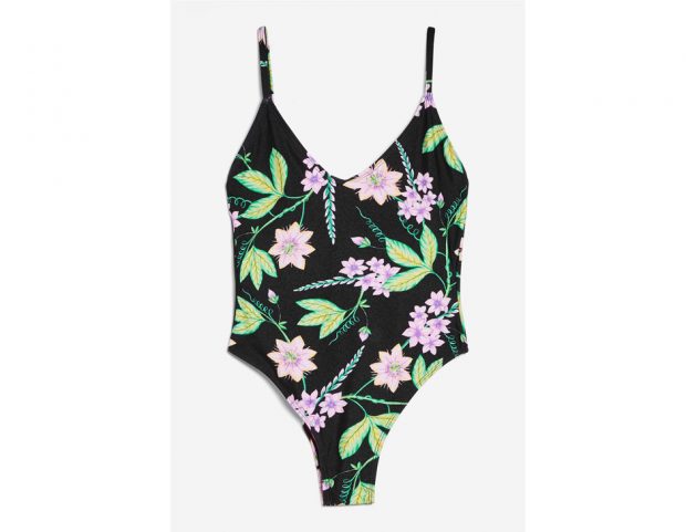 Costume intero a fiori