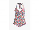 Costume intero a fiori