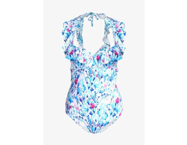 Costume intero fantasia floreale