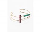 Bracciale rigido com pietre