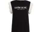 Black liberté T-shirt