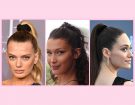 Preparati, perché lo scrunchie è tornato! Sfoglia la gallery per scoprire le acconciature delle star con il mitico fermacoda anni ’90! (Photo credit: Getty Images, collage di Francesca Merlo)