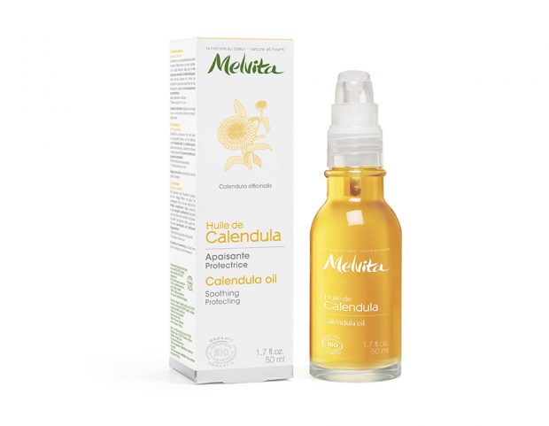 L’olio di Calendula, noto per le proprietà lenitive e protettrici