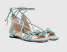 Sandali flat con lacci